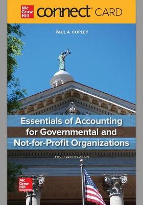 Cover of Connect Access Card for Essentials of Accounting for Governmental and Not-For-Profit Organizations