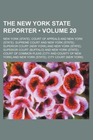 Cover of The New York State Reporter (Volume 20)