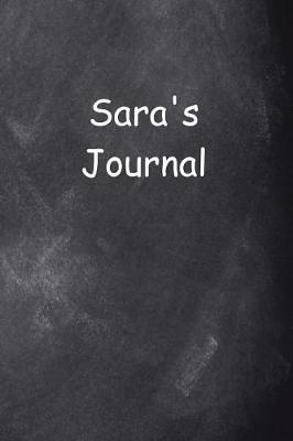 Cover of Sara Personalized Name Journal Custom Name Gift Idea Sara
