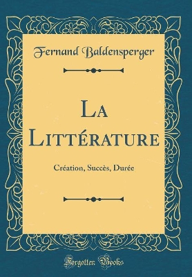 Book cover for La Litterature