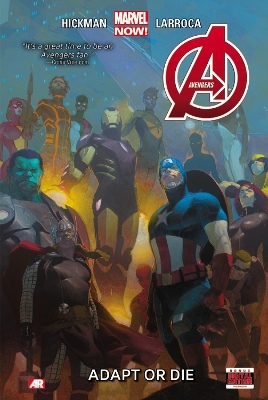 Book cover for Avengers Volume 5: Adapt Or Die (marvel Now)