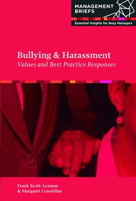 Book cover for Bullying and Harassment