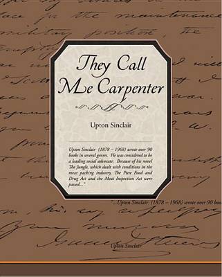 Book cover for They Call Me Carpenter (eBook)