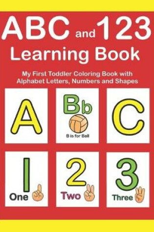 Cover of ABC and 123 Learning Book