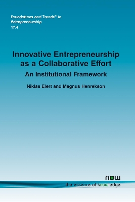 Book cover for Innovative Entrepreneurship as a Collaborative Effort