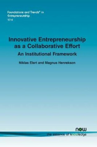 Cover of Innovative Entrepreneurship as a Collaborative Effort