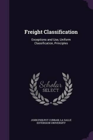 Cover of Freight Classification