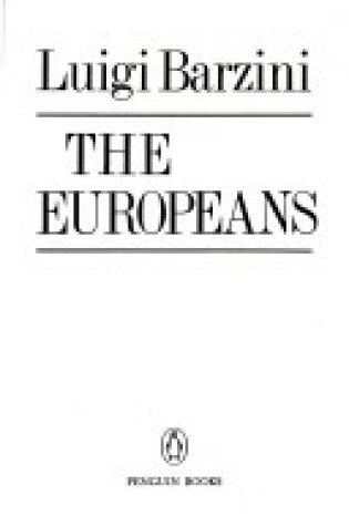 Cover of The Europeans