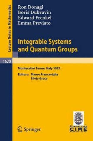 Cover of Integrable Systems and Quantum Groups