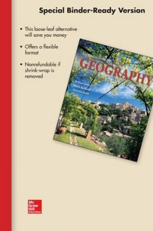 Cover of Loose Leaf Version for Introduction to Geography