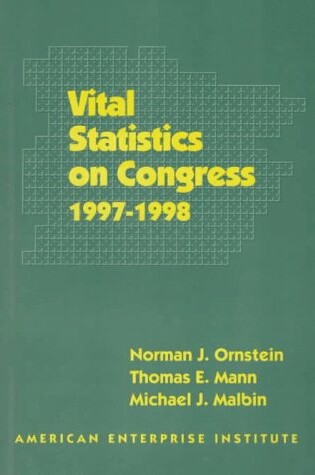 Cover of Vital Statistics on Congress