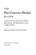 Book cover for The Paul Laurence Dunbar Reader