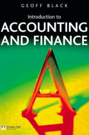 Cover of Online Course Pack: Introduction to Accounting and Finance with OneKey WebCT  Access Card  Black: Introduction to Accounting and Finance 1e