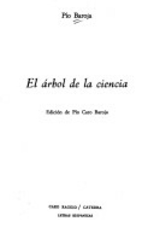 Cover of El Arbol De La Ciencia