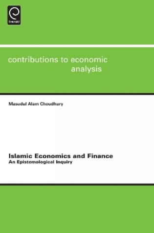 Cover of Islamic Economics and Finance