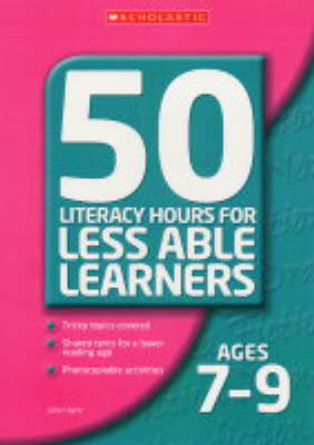 Book cover for Literacy Lessons for Less Ages 7-9