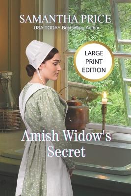 Book cover for Amish Widow's Secret LARGE PRINT