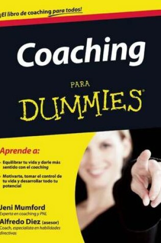 Cover of Coaching Para Dummies