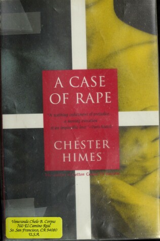 Book cover for A Case of Rape