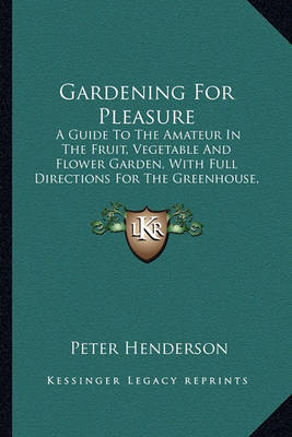 Book cover for Gardening for Pleasure Gardening for Pleasure