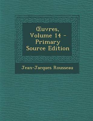 Book cover for Uvres, Volume 14