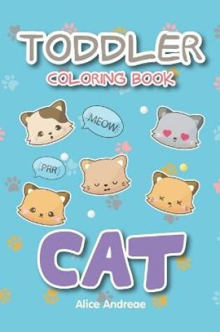 Cover of Toddler Coloring Book Cat