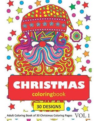 Book cover for Christmas Coloring Book