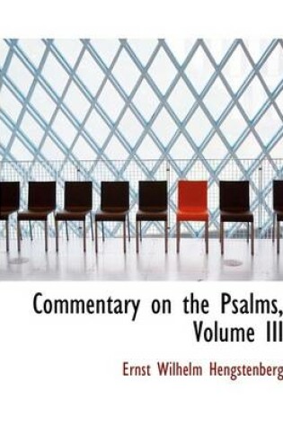 Cover of Commentary on the Psalms, Volume III