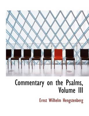 Book cover for Commentary on the Psalms, Volume III