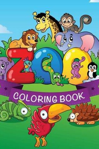 Cover of Zoo Coloring Book