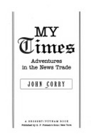 Cover of My Times