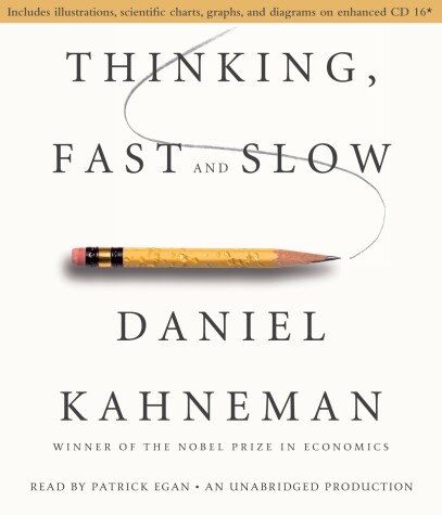 Book cover for Thinking, Fast and Slow