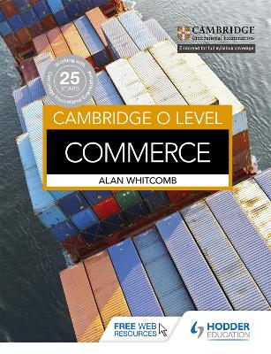 Book cover for Cambridge O Level Commerce