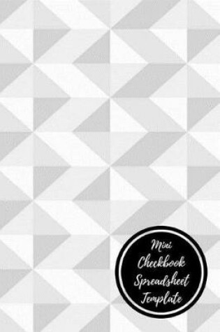 Cover of Mini Checkbook Spreadsheet Template