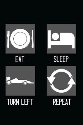 Book cover for Eat, Sleep, Turn Left, Repeat