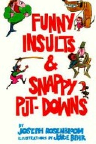 Cover of Funny Insults and Snappy Put-downs