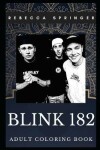 Book cover for Blink 182 Adult Coloring Book
