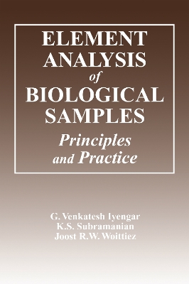 Book cover for ELEMENT ANALYSIS of BIOLOGICAL SAMPLES