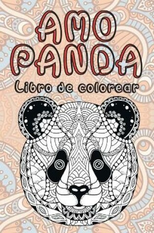 Cover of Amo panda - Libro de colorear