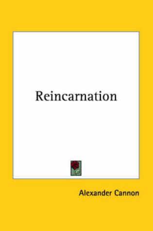 Cover of Reincarnation