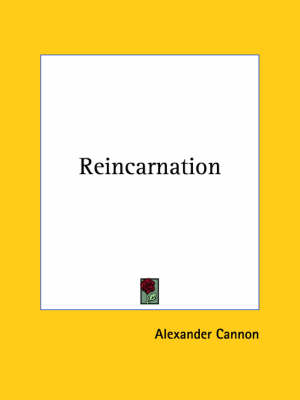 Book cover for Reincarnation