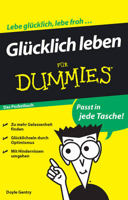 Book cover for Glücklich leben für Dummies