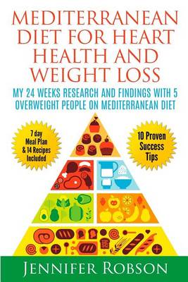 Book cover for Mediterranean Diet For Heart Health and Weigth Loss