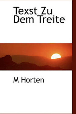 Cover of Texst Zu Dem Treite