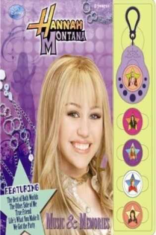 Cover of Clip on Charm Sound Book Hannah Montana