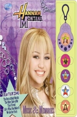 Book cover for Clip on Charm Sound Book Hannah Montana