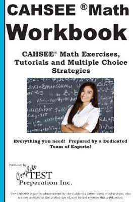 Book cover for Cahsee Math Workbook