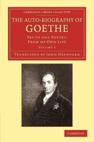 Cover of The Auto-Biography of Goethe