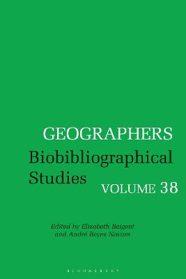 Cover of Geographers