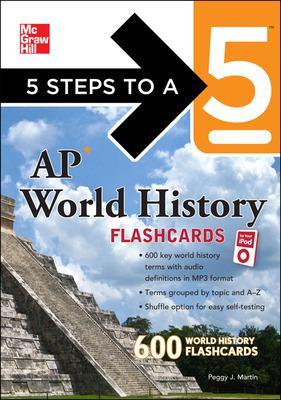 Book cover for 5 Steps to a 5 AP World History Flashcards for your iPod with MP3 Disk